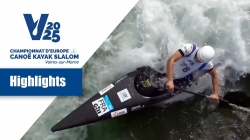 Highlights teaser / 2025 ECA Canoe Slalom European Championships Paris France